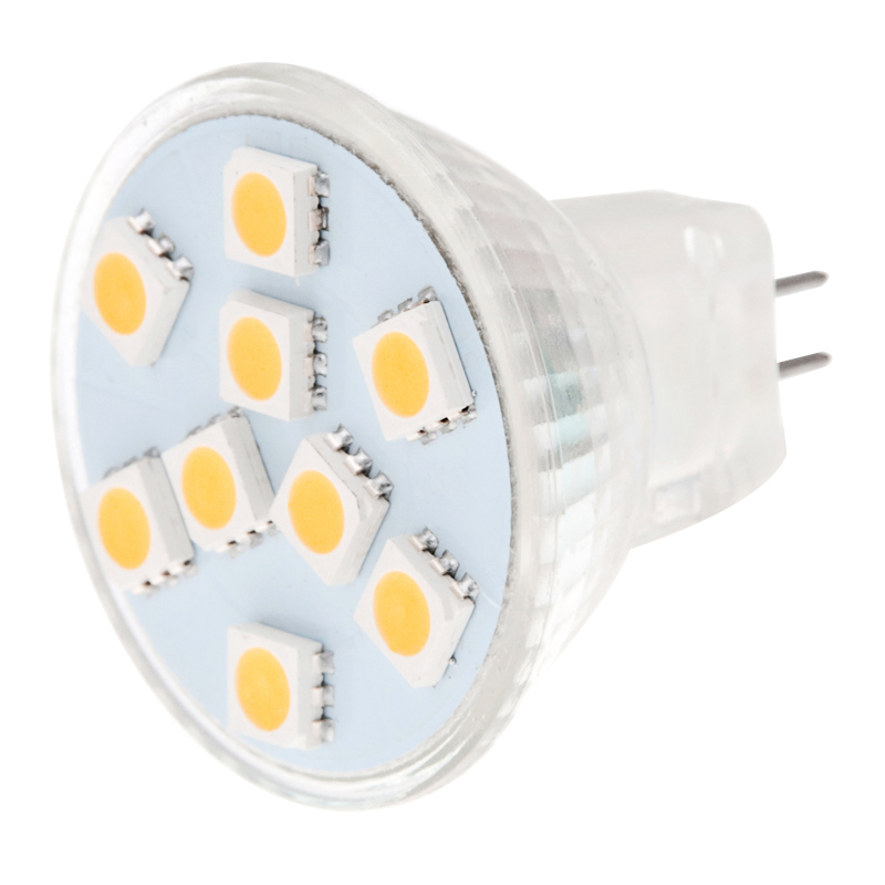 12V AC/DC, MR11 GU4 LED Bulb, 1.8 Watts, 20W Equivalent, 5-Pack 12V AC/DC, MR11 GU4 LED Bulb, 1.8 Watts, 20W Equivalent, 5-Pack